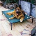 Coolaroo Coolaroo 799870434410 3ft 6in x 2ft 6in Large Steel Framed Pet Bed - Terracotta Cover 434410